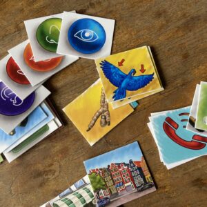 Papegaaien pictogrammen set 2